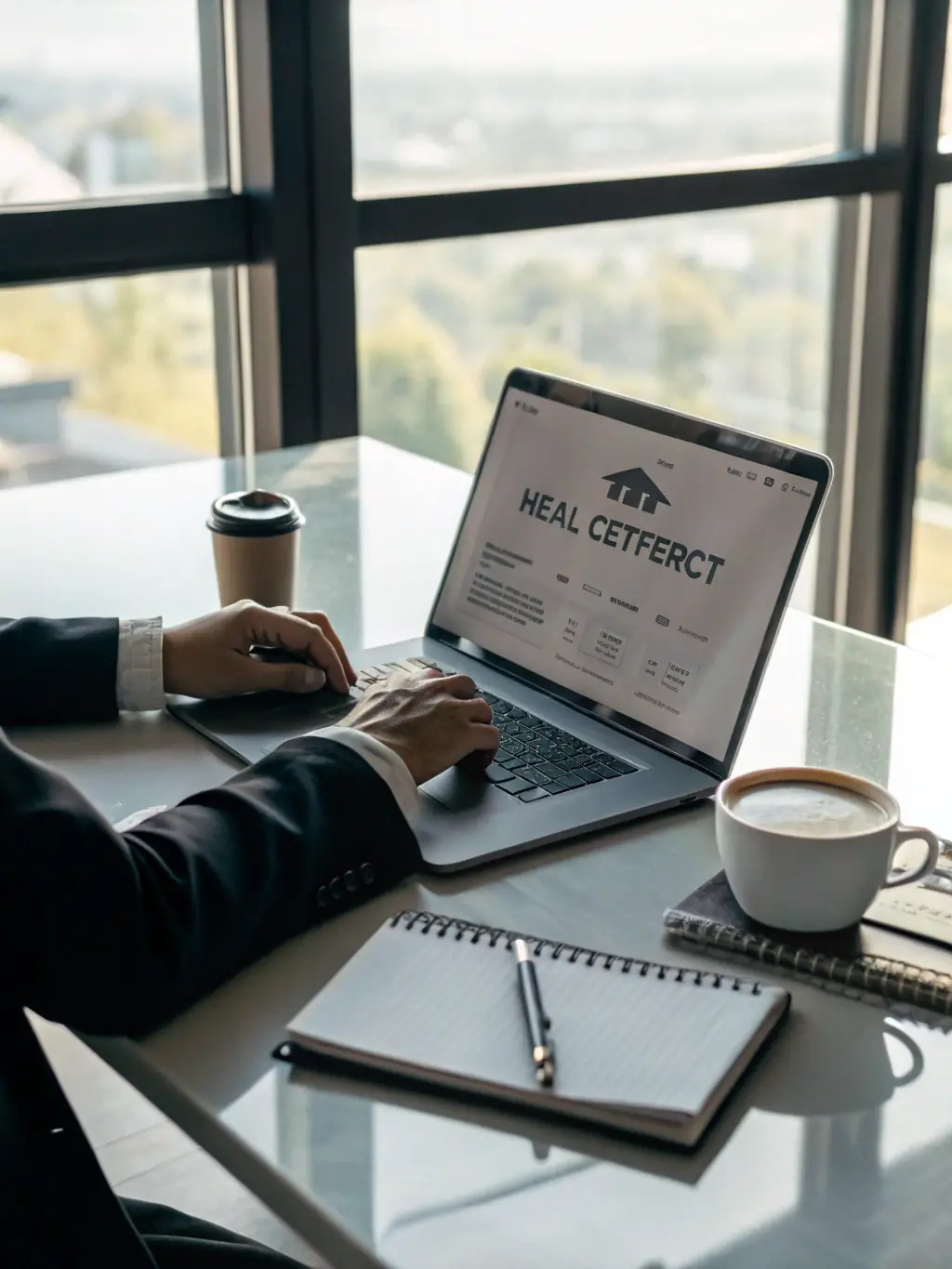 A real estate agent reviewing their account dashboard on Cozy Home SG Properties, showing key metrics, performance reports, and account settings.